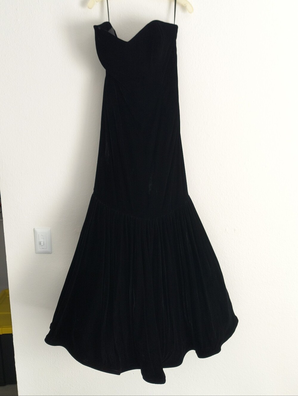 Patricia Rhodes Modern Size 10 Velvet Mermaid Dress